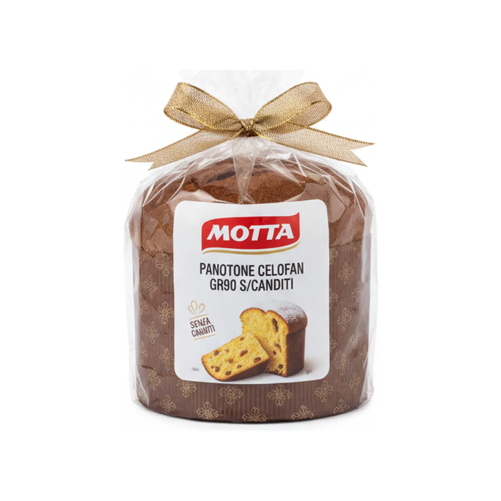MOTTA PANETTONE CELOFAN GR90 S/CANDITI